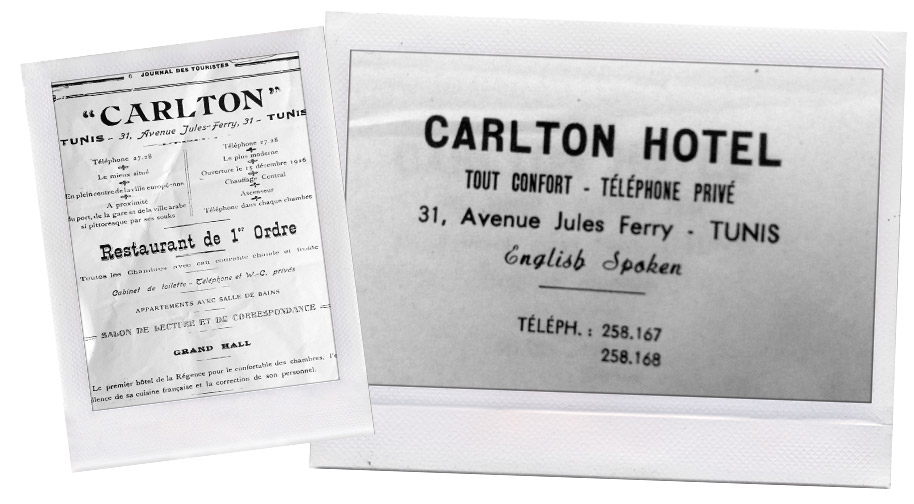 Deco of Carlton Tunis Hotel